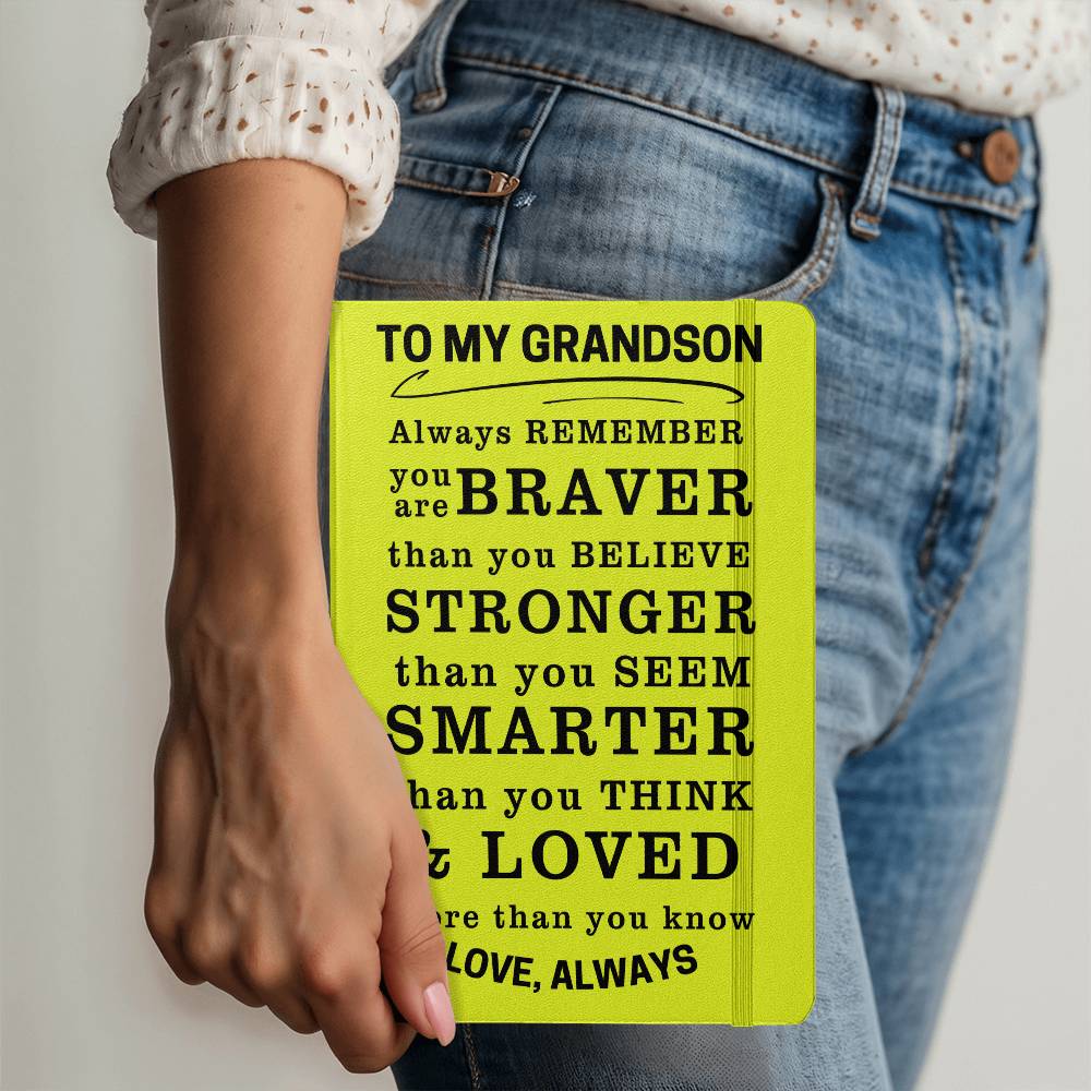 Braver, Stronger, Smarter Journal (Dark Font)