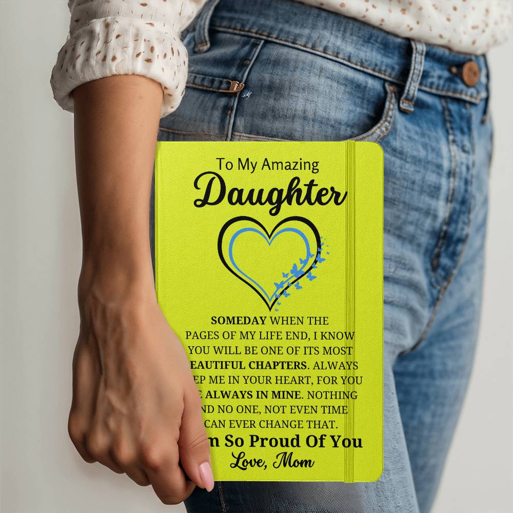 To My Daughter Journal Multi-Color