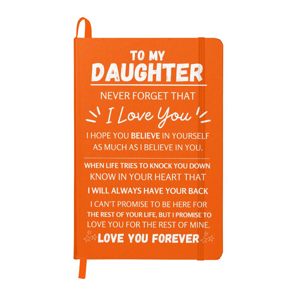 To My Daughter Multi-Color Journal
