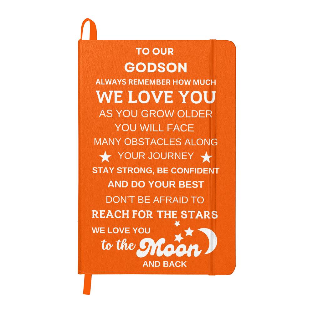 To the Moon and Back Journal (Light Font)