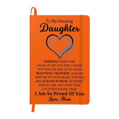 To My Daughter Journal Multi-Color