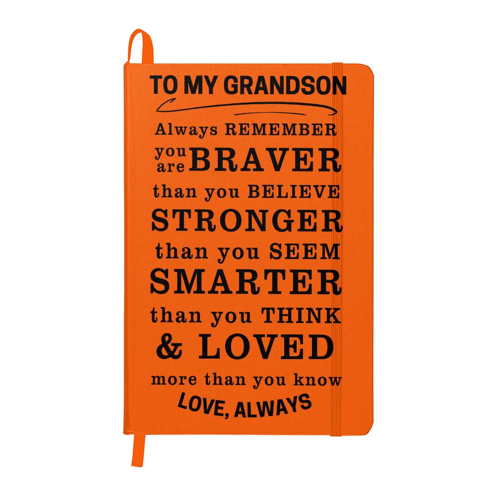 Braver, Stronger, Smarter Journal (Dark Font)