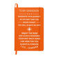 To My Grandson Journey Journal (Light Font)