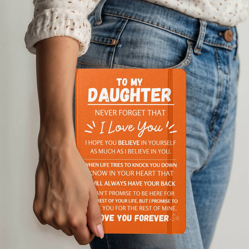To My Daughter Multi-Color Journal