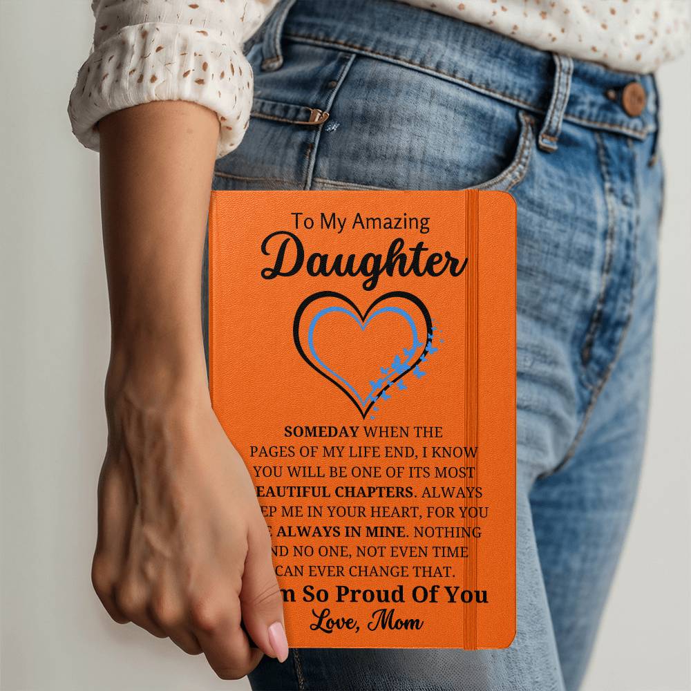 To My Daughter Journal Multi-Color