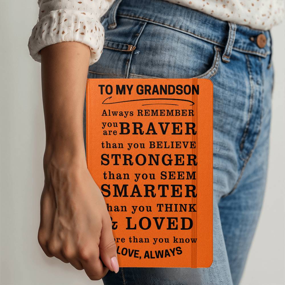 Braver, Stronger, Smarter Journal (Dark Font)