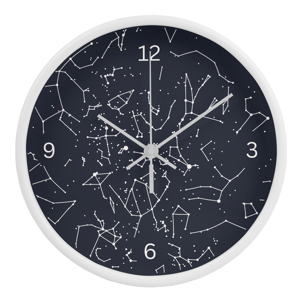 Celestial Night Sky Clock 08312026
