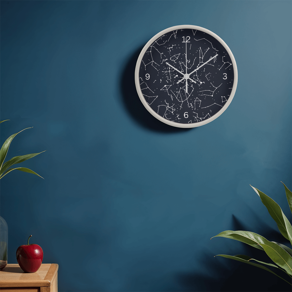 Celestial Night Sky Clock 08312026