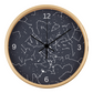 Celestial Night Sky Custom Night Sky Wall Clock