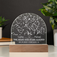 The Night Our Stars Aligned Acrylic Dome