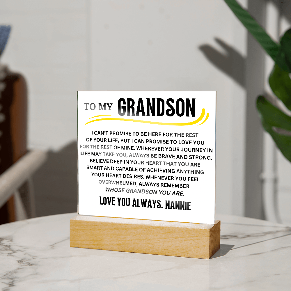 To my grandson 29032025