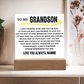 To my grandson 29032025