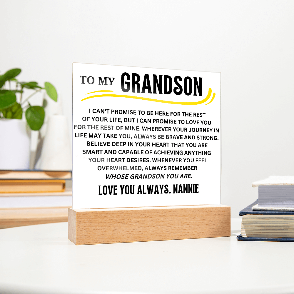 To my grandson 29032025