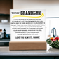 To my grandson 29032025