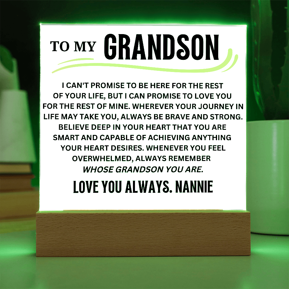 To my grandson 29032025