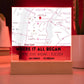 Where it All Began Custom Map Square