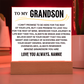 To my grandson 29032025
