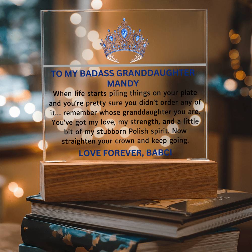 03072026 Plaque Mandy
