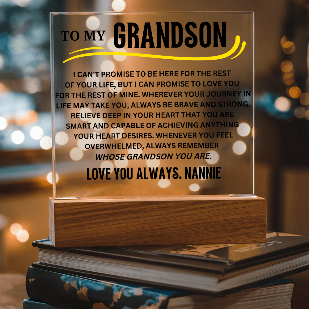 To my grandson Nannie