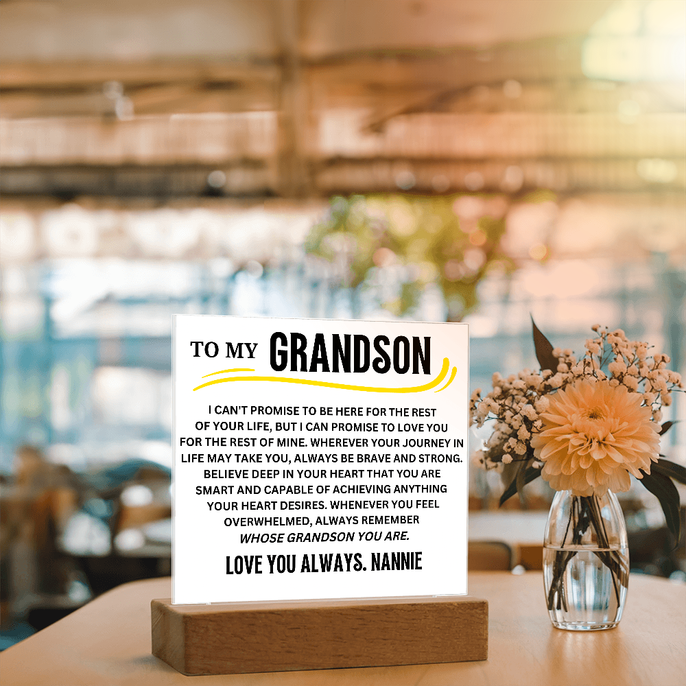 To my grandson 29032025