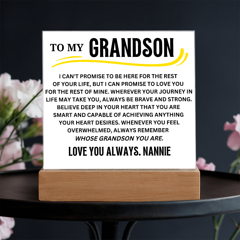 To my grandson 29032025