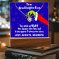 To My Granddaughter Grinch Acrylic Bundle Love Knot Necklace