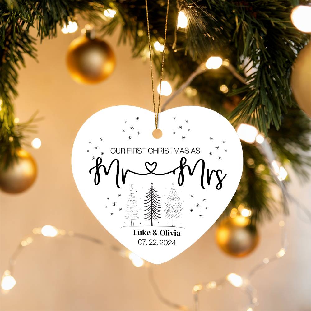 Our First Christmas As Mr &Mrs