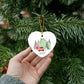 Christmas Ornament Home and Snowman