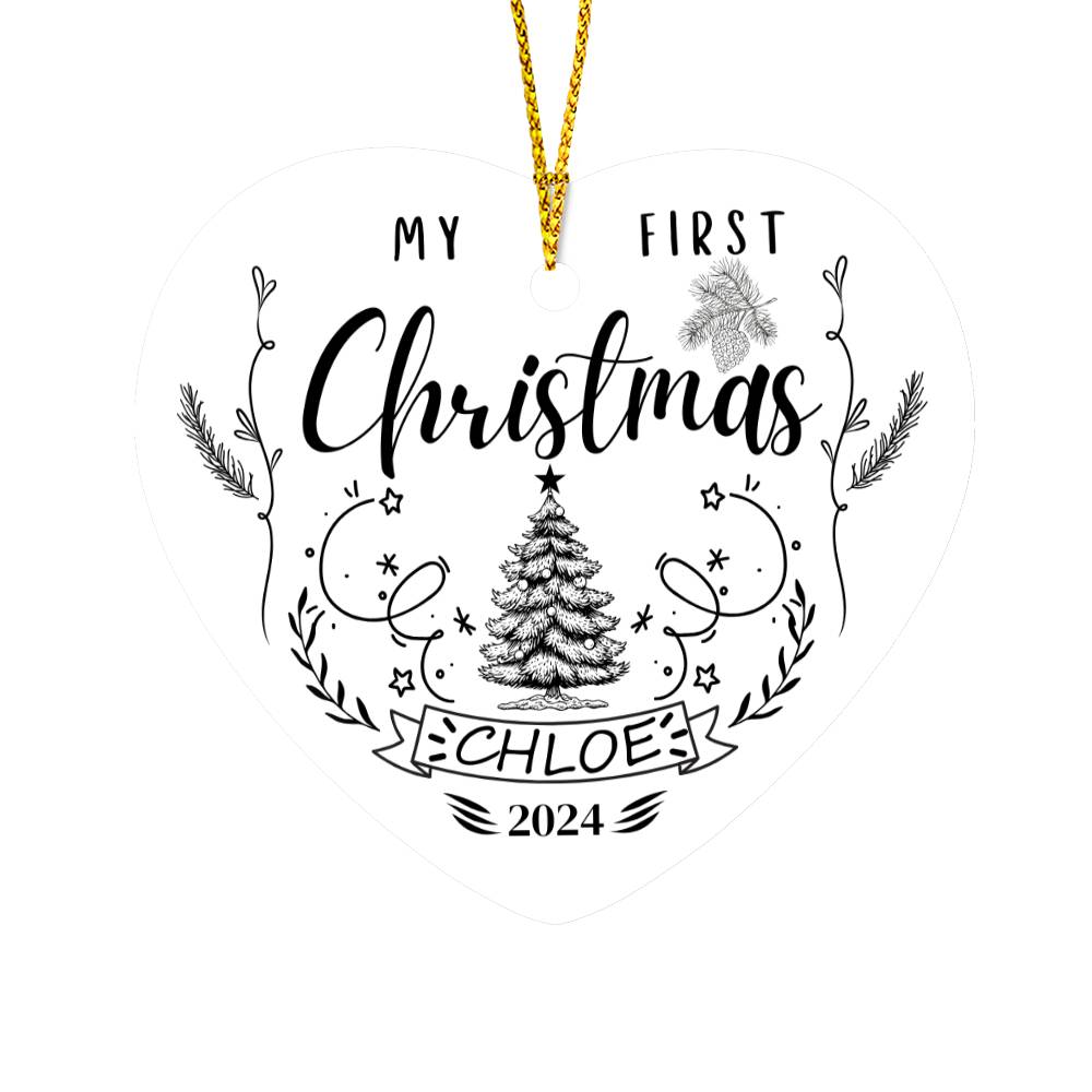 My First Christmas Ornament 2024