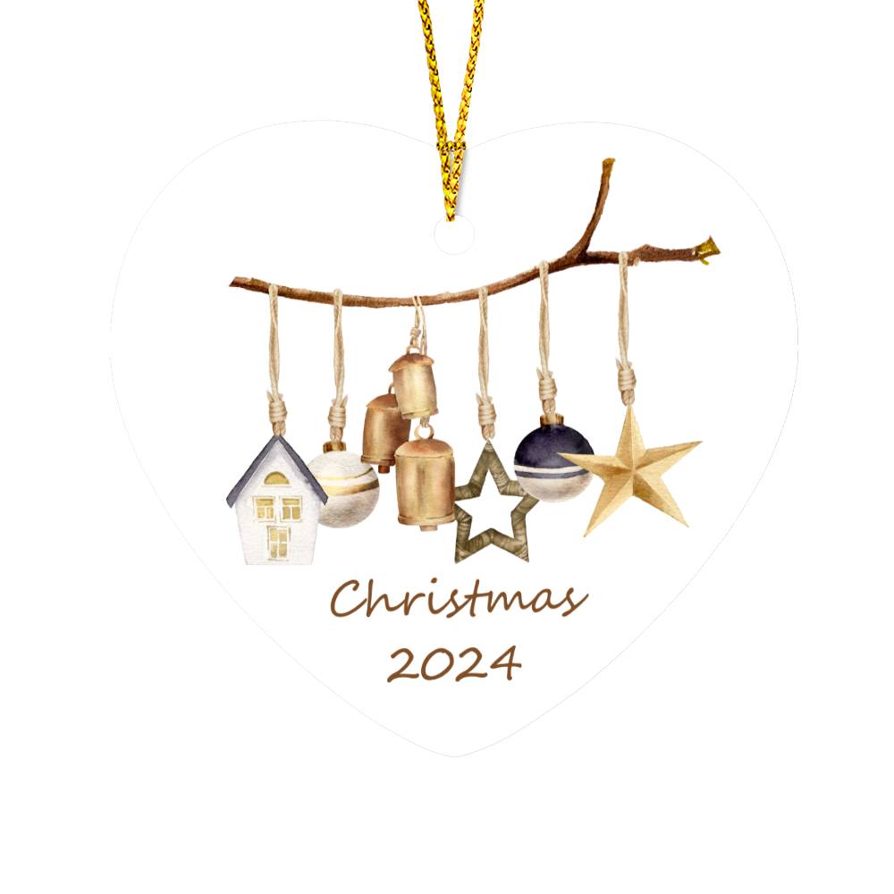 Christmas 2024 Branch Ornament