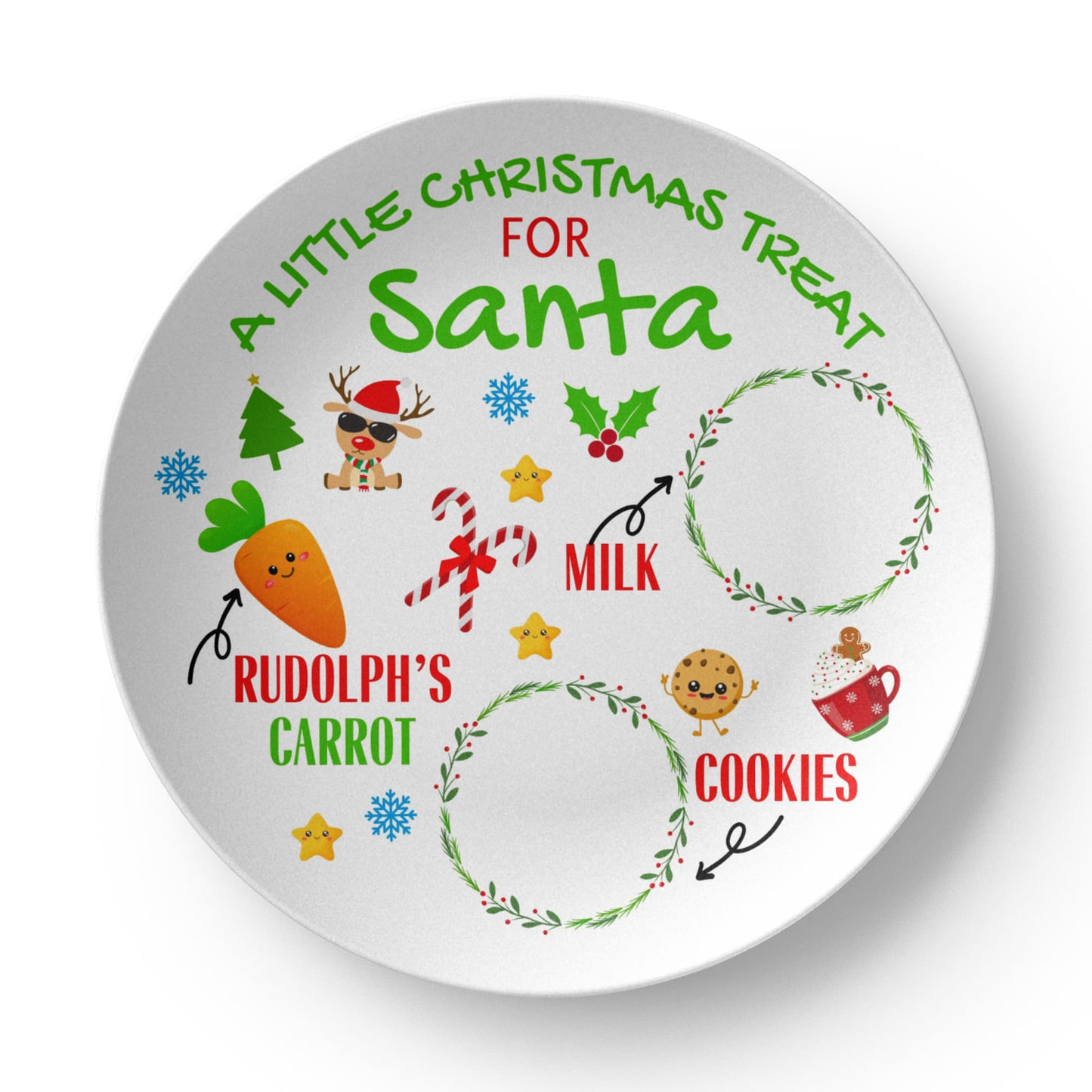 Little Kid Plate for Santa