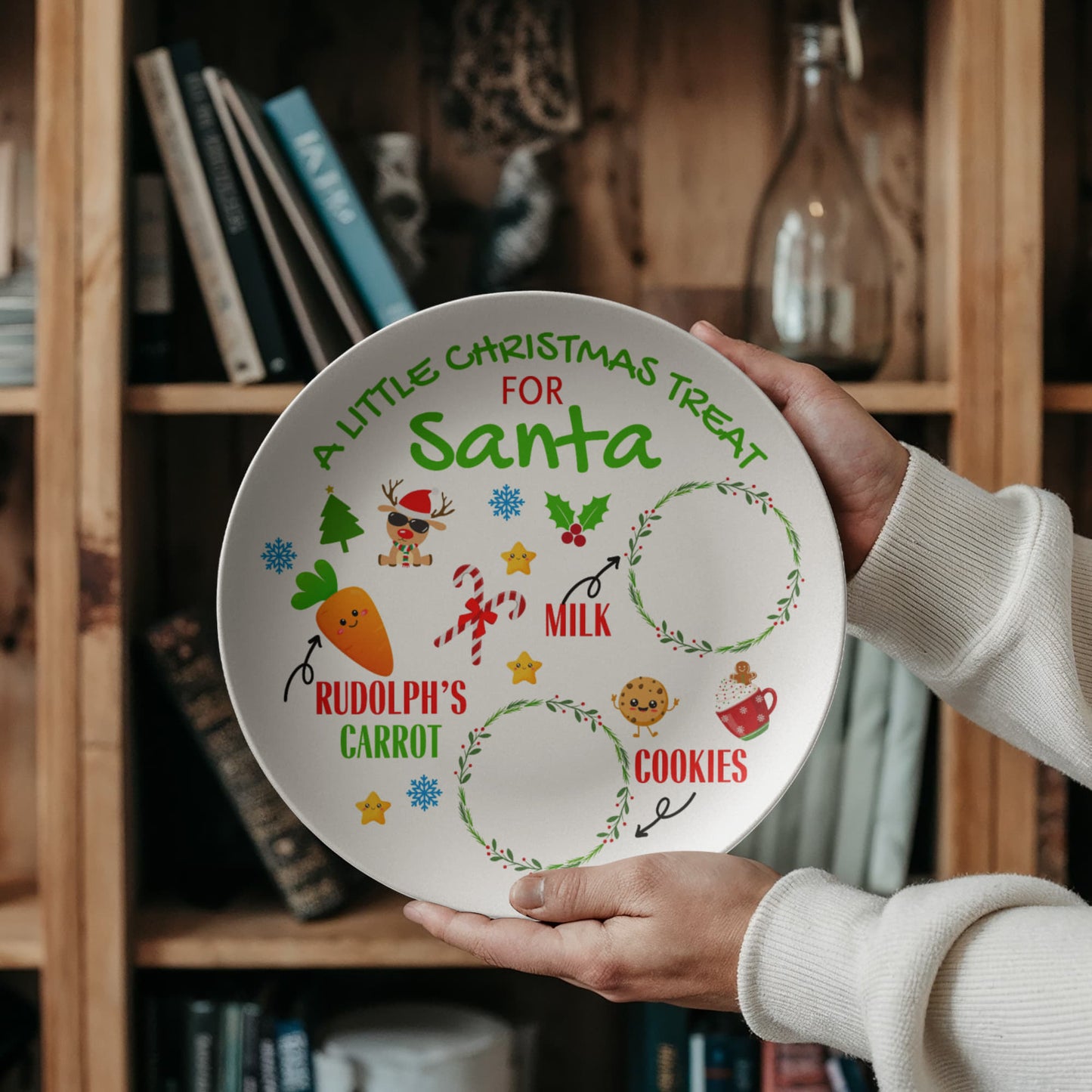 Little Kid Plate for Santa