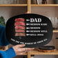 Dad Platter Black Background Steak