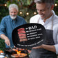 Dad Platter Black Background Steak