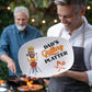 Customized Dad's Grilling Platter, Father's Day Gift