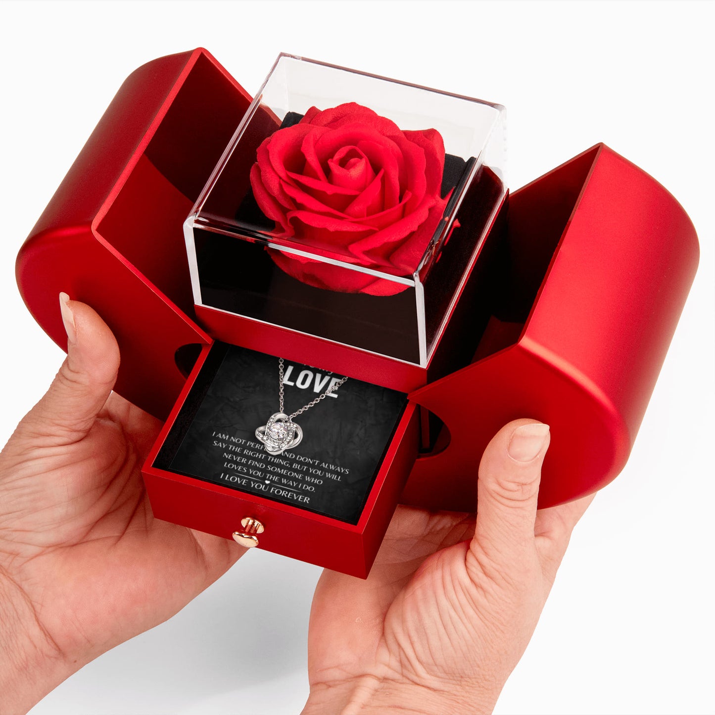 Forever Rose - Heart Box - To My Love