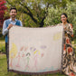 Heirloom Blanket Kids Drawing Horizontal Landscape