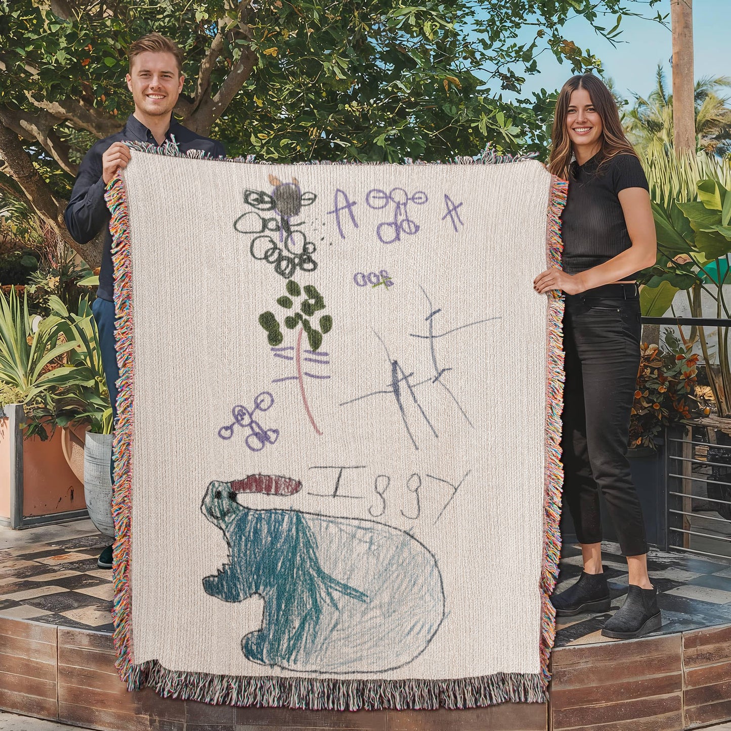 Custom Vertical Heirloom Blanket 11012025
