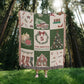 Heirloom Family Blanket (Green Checkers)
