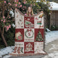 Checkered Family Heirloom Christmas Blanket