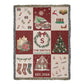 Checkered Family Heirloom Christmas Blanket