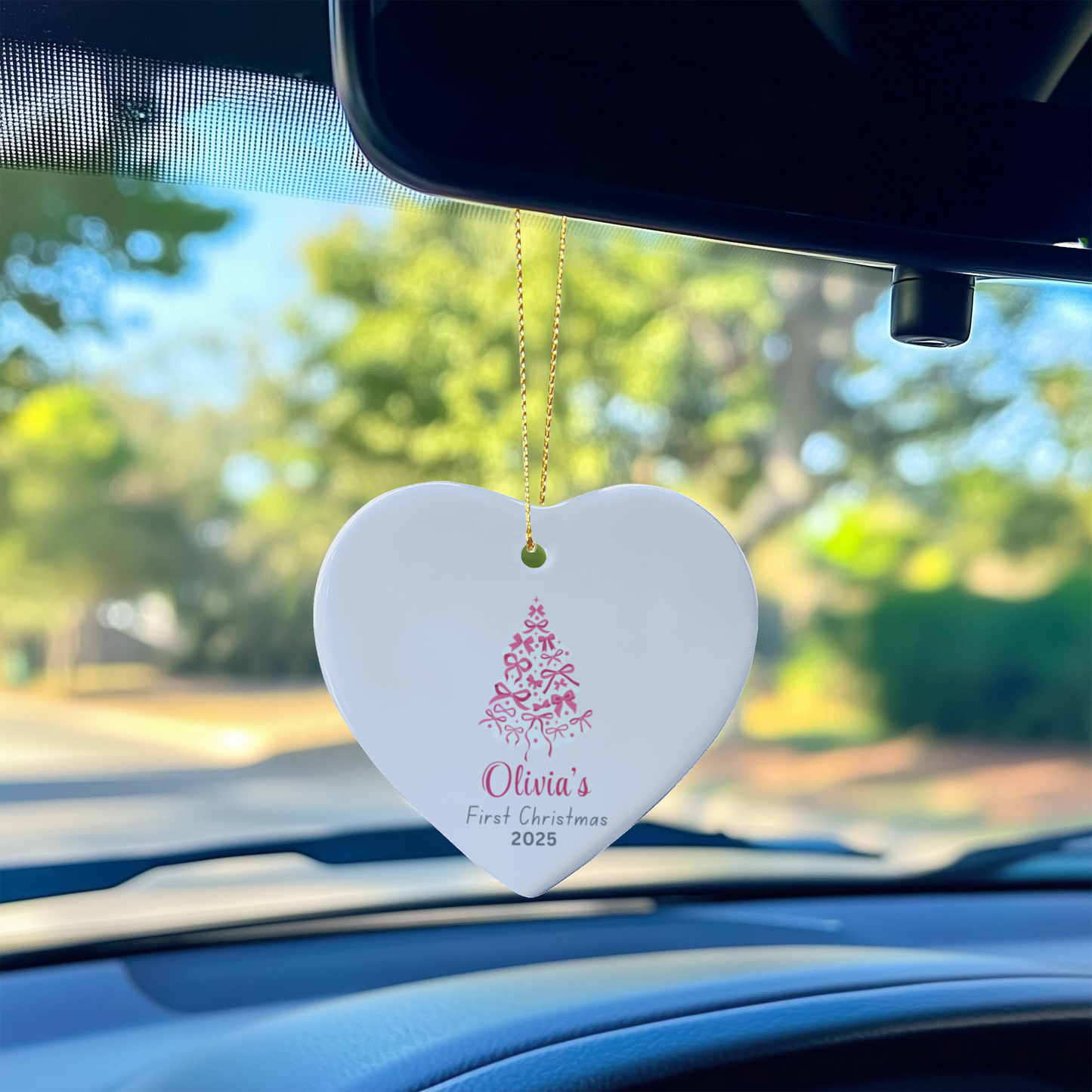 Custom Name First Christmas Ornament
