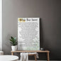 Bless This Home Wall Canvas