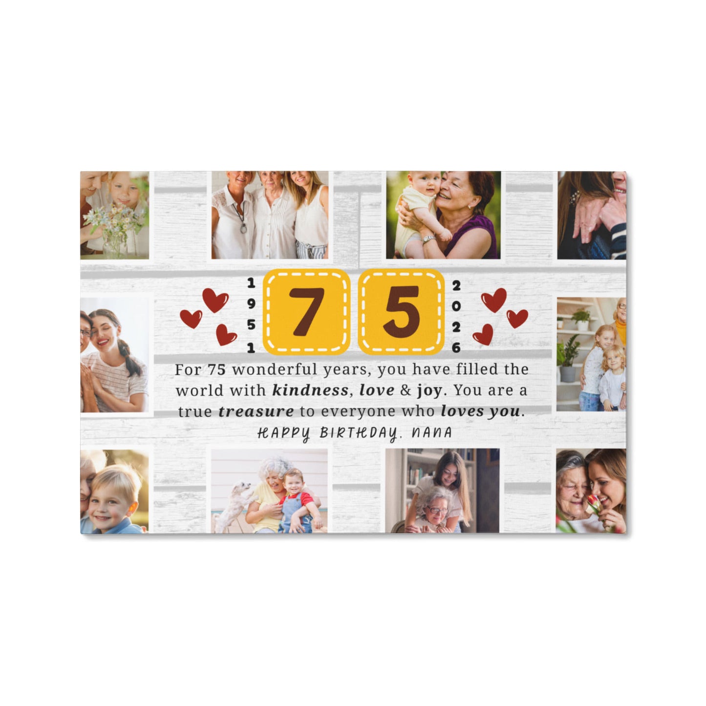 Gallery Wrapped Canvas Grandma