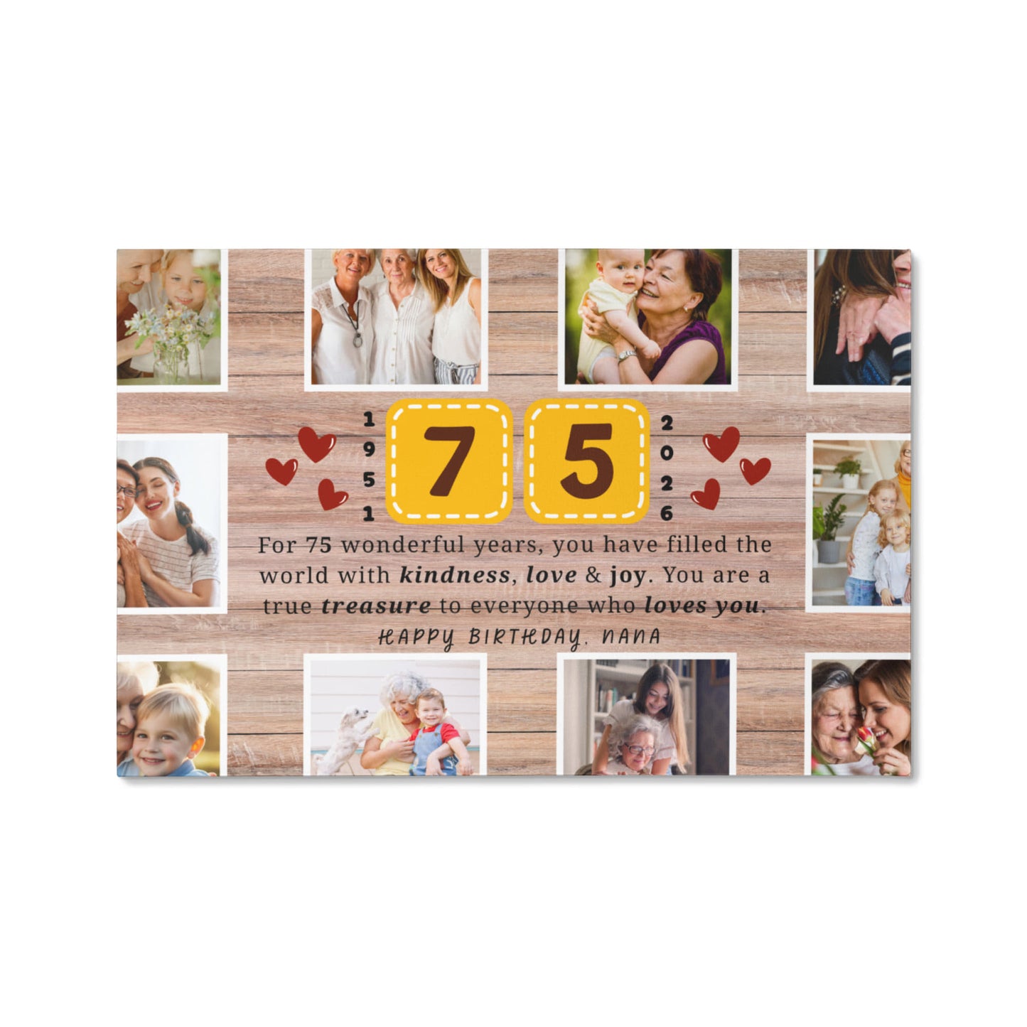 Gallery Wrapped Canvas Multi (24x16)