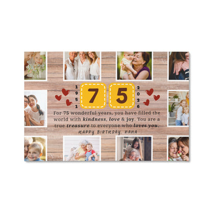 Gallery Wrapped Canvas Multi (24x16)