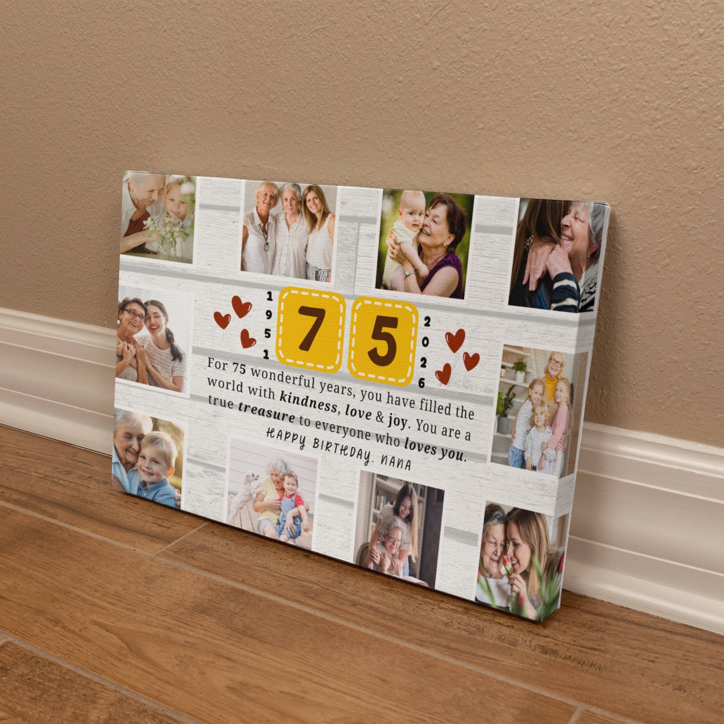 Gallery Wrapped Canvas Grandma