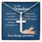 To My Grandson Pray Through It No Engraving On The Back