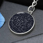 Celestial Night Sky Keychain Slippery Slope, PA