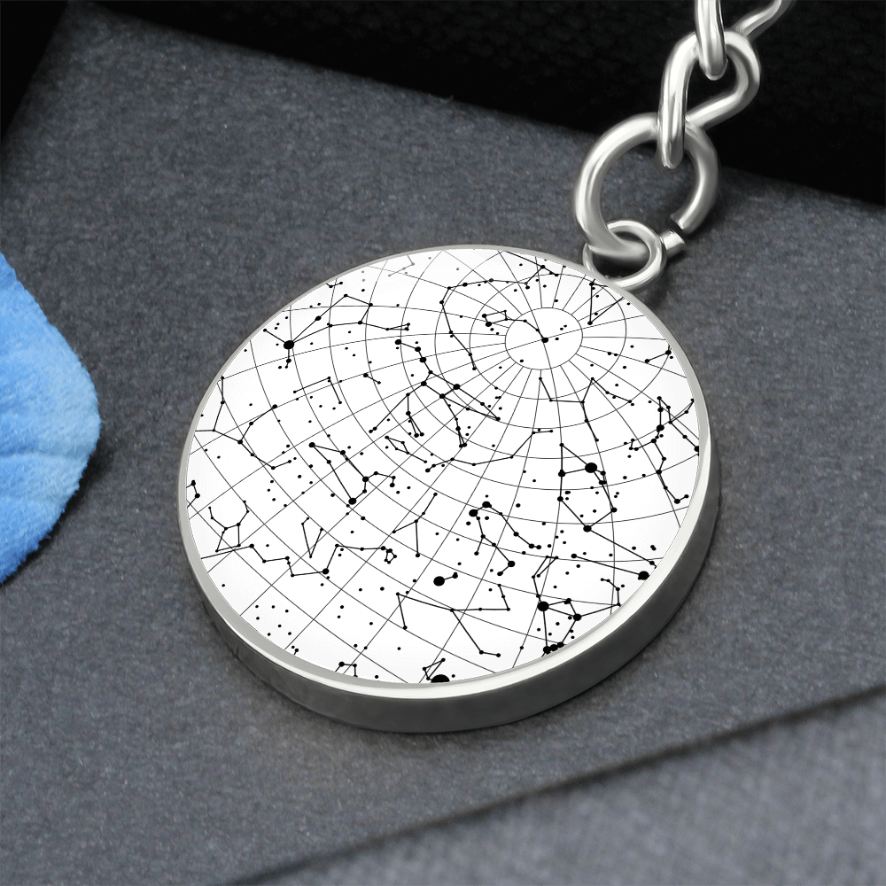 Celestial Night Sky Keychain Raritan NJ